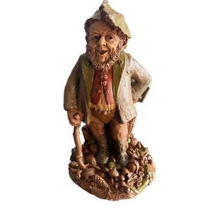 1980’s Signed Tom Clark "Hyke" Figurine- Hyke Gnome Figurine- Tom Clark Cairn St